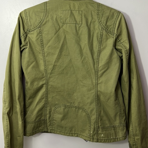 Eddie Bauer Jacket, XS, olive green. 100% cotton - Picture 5 of 6